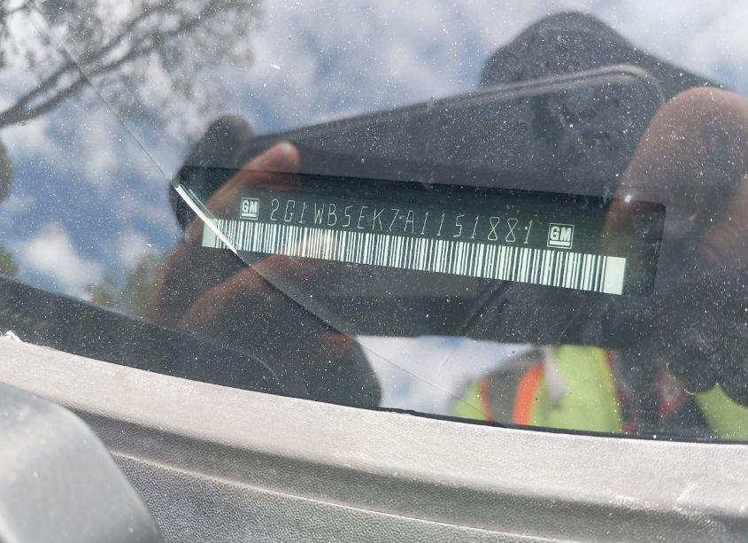 Photo 9 of 2010 Chevrolet Impala LT (VIN 2G1WB5EK7A1151881)