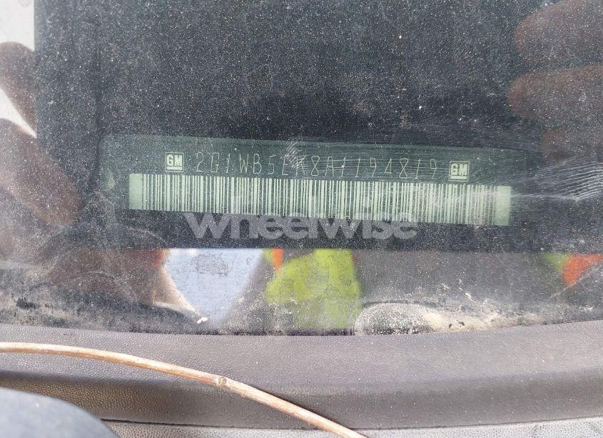 Photo 9 of 2010 Chevrolet Impala LT (VIN 2G1WB5EK8A1194819)