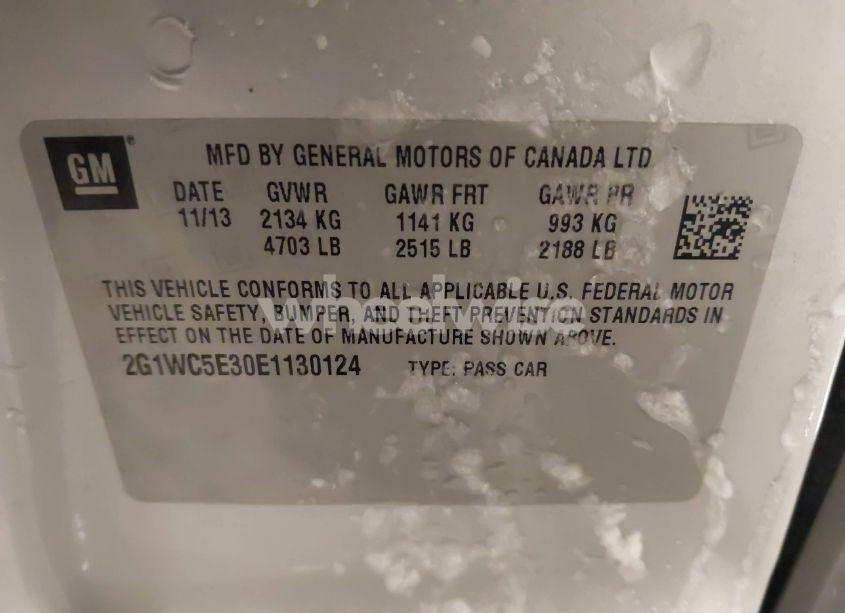 Photo 9 of 2014 Chevrolet Impala LIMITED LTZ (VIN 2G1WC5E30E1130124)