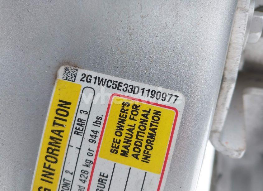 Photo 9 of 2013 Chevrolet Impala LTZ (VIN 2G1WC5E33D1190977)