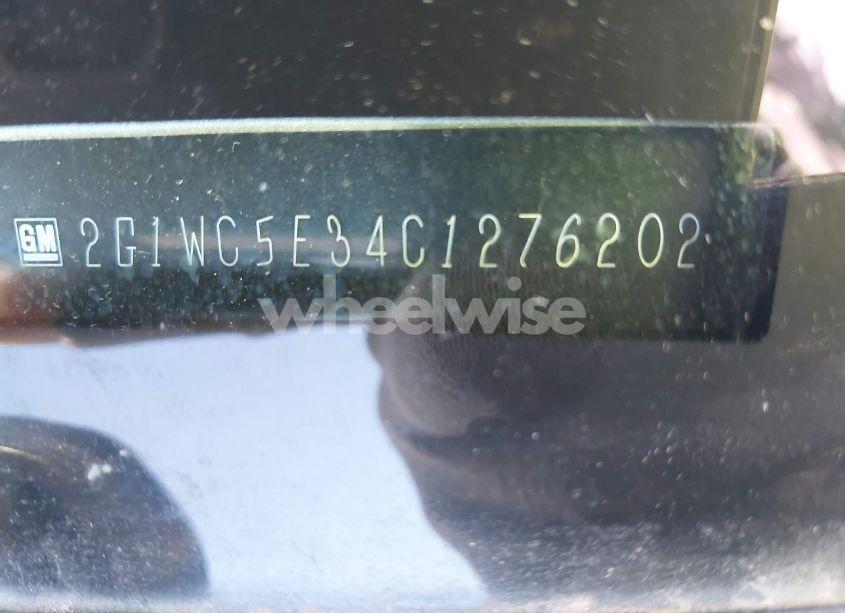 Photo 9 of 2012 Chevrolet Impala LTZ (VIN 2G1WC5E34C1276202)