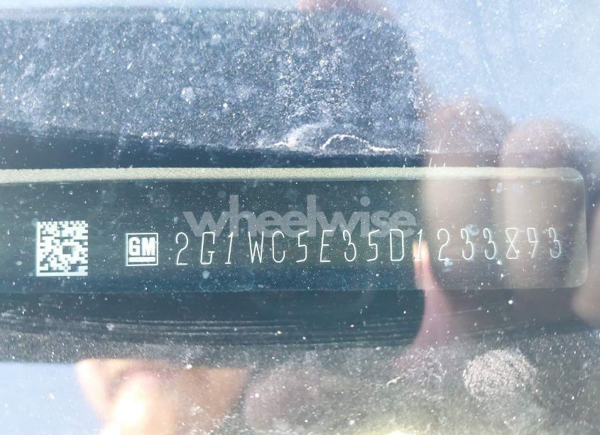 Photo 9 of 2013 Chevrolet Impala LTZ (VIN 2G1WC5E35D1233893)