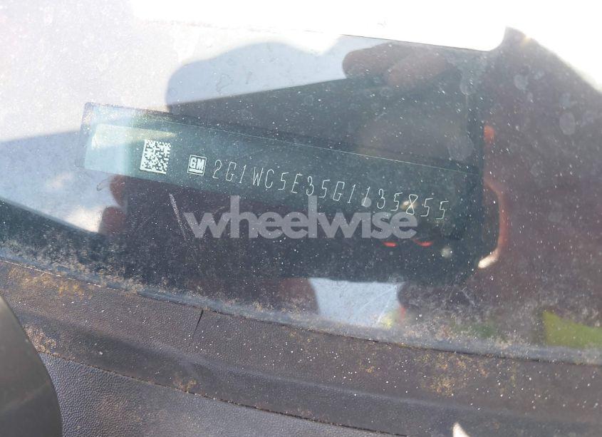 Photo 9 of 2016 Chevrolet Impala LIMITED LTZ (VIN 2G1WC5E35G1135855)