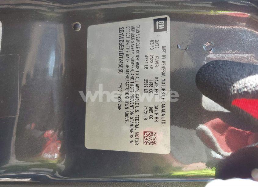 Photo 9 of 2013 Chevrolet Impala LTZ (VIN 2G1WC5E37D1245060)