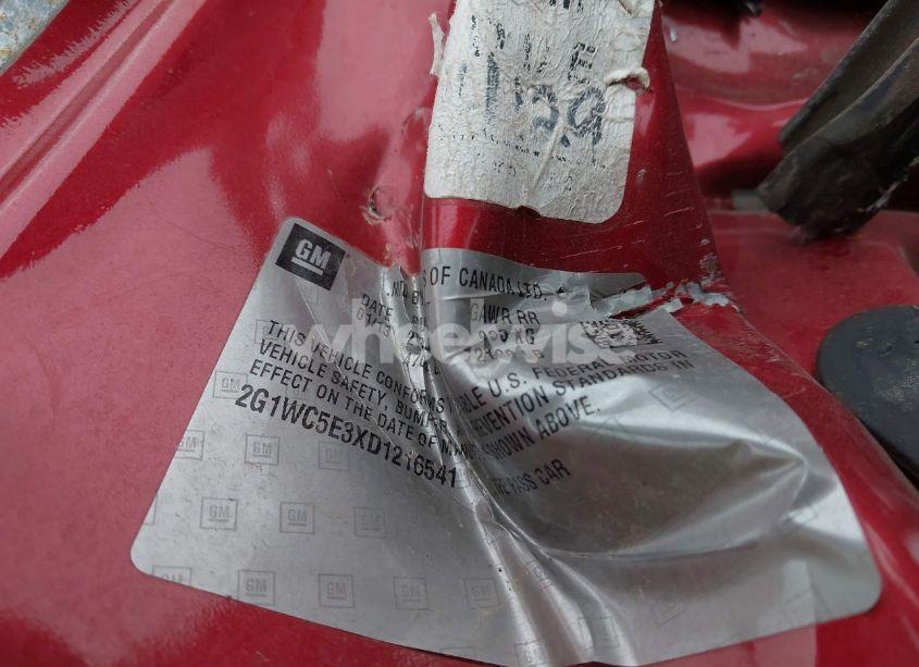 Photo 9 of 2013 Chevrolet Impala LTZ (VIN 2G1WC5E3XD1216541)