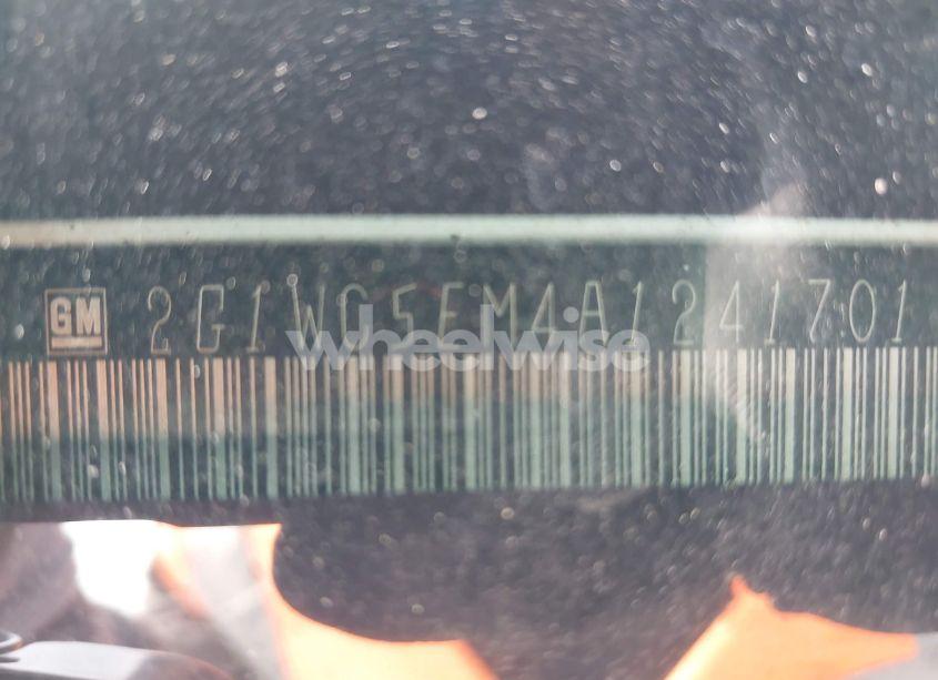 Photo 9 of 2010 Chevrolet Impala LTZ (VIN 2G1WC5EM4A1241701)