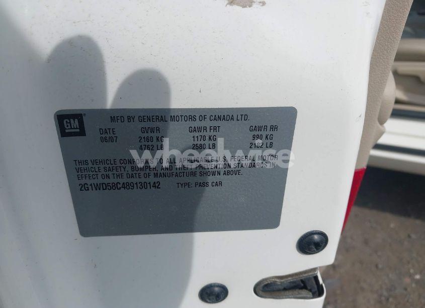 Photo 9 of 2008 Chevrolet Impala SS (VIN 2G1WD58C489130142)