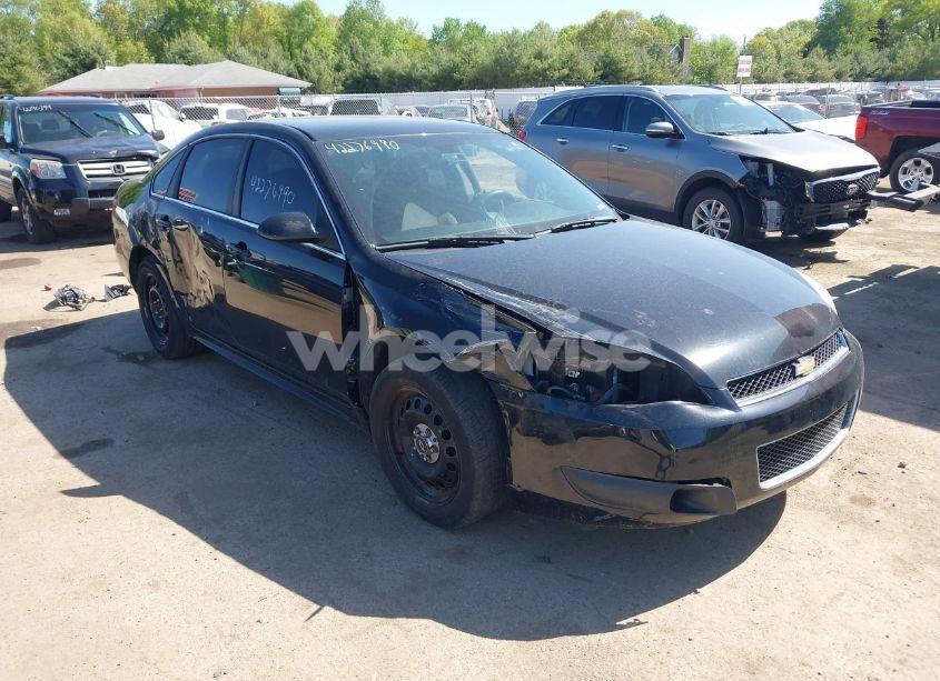 2013 Chevrolet Impala POLICE (VIN 2G1WD5E31D1256682) main photo