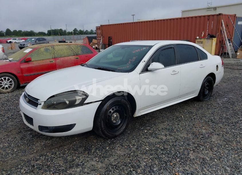Photo 2 of 2012 Chevrolet Impala POLICE (VIN 2G1WD5E33C1300308)