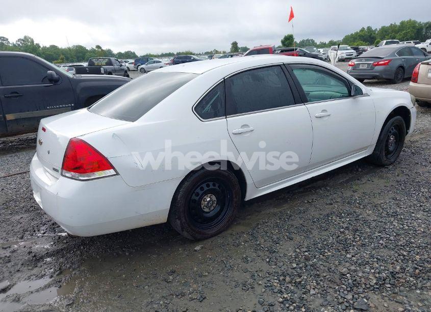 Photo 4 of 2012 Chevrolet Impala POLICE (VIN 2G1WD5E33C1300308)