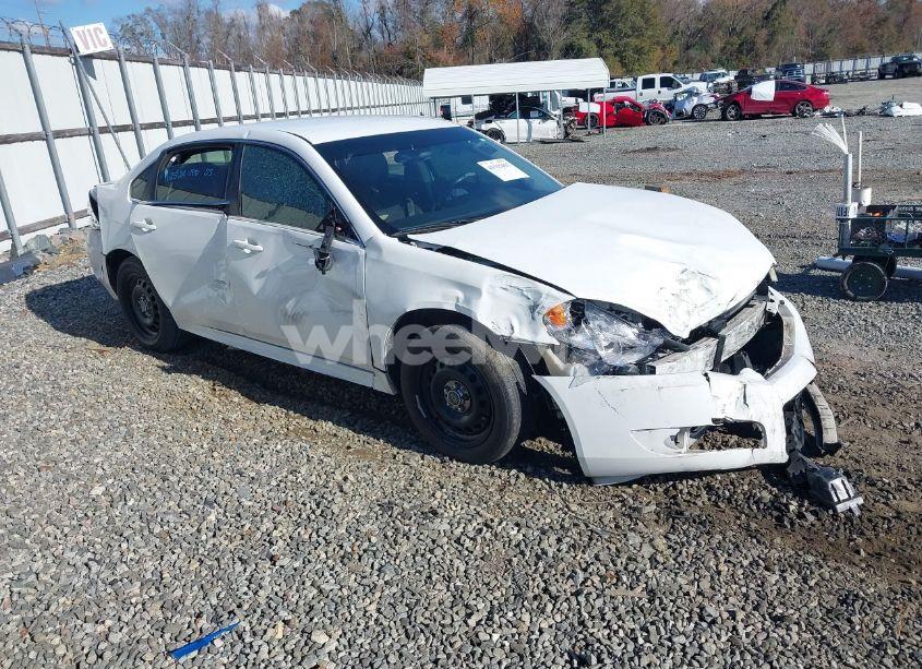 2013 Chevrolet Impala POLICE (VIN 2G1WD5E34D1265263) main photo