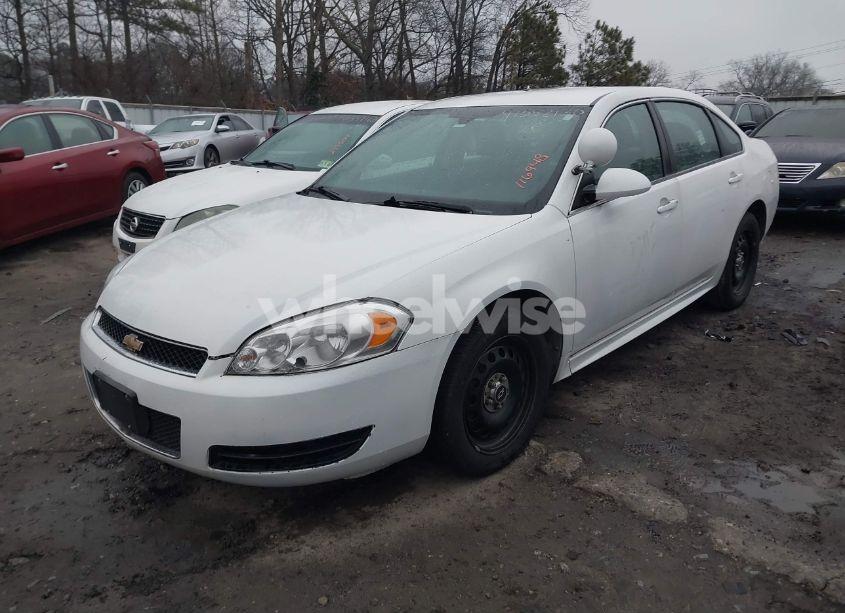 Photo 2 of 2016 Chevrolet Impala LIMITED POLICE (VIN 2G1WD5E39G1116948)