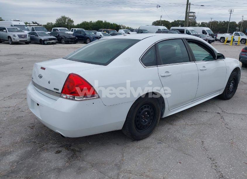 Photo 4 of 2011 Chevrolet Impala POLICE (VIN 2G1WD5EM4B1286491)