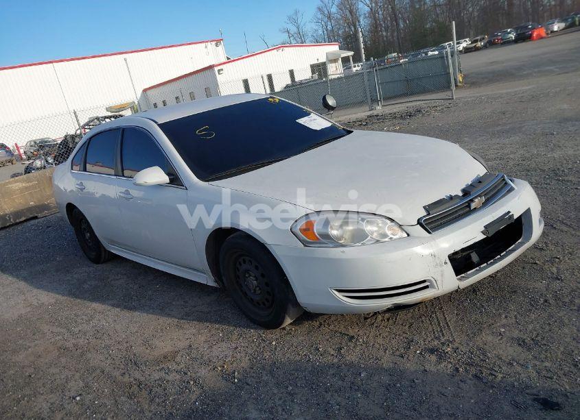 2011 Chevrolet Impala POLICE (VIN 2G1WD5EM9B1300532) main photo