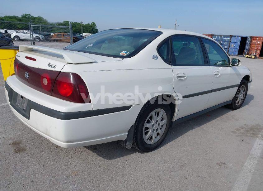 Photo 4 of 2003 Chevrolet Impala (VIN 2G1WF52E039201396)