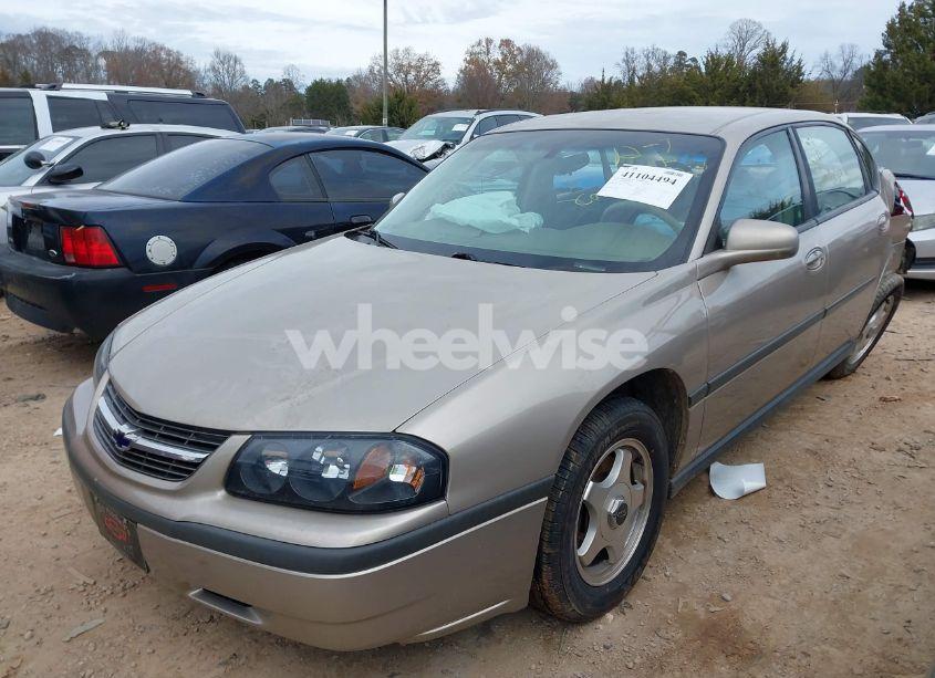 Photo 2 of 2003 Chevrolet Impala (VIN 2G1WF52E039325362)