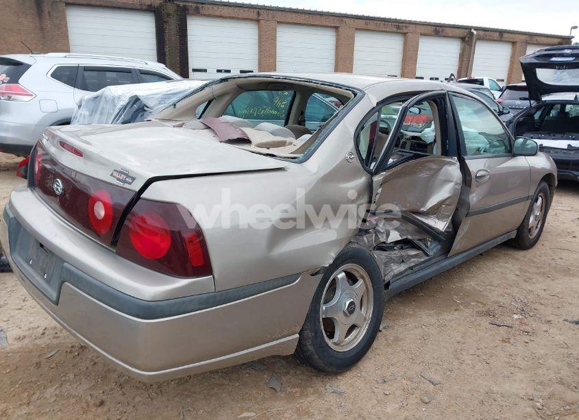 Photo 4 of 2003 Chevrolet Impala (VIN 2G1WF52E039325362)