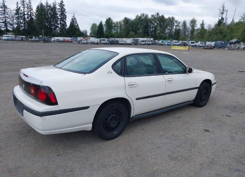 Photo 4 of 2005 Chevrolet Impala (VIN 2G1WF52E059154843)