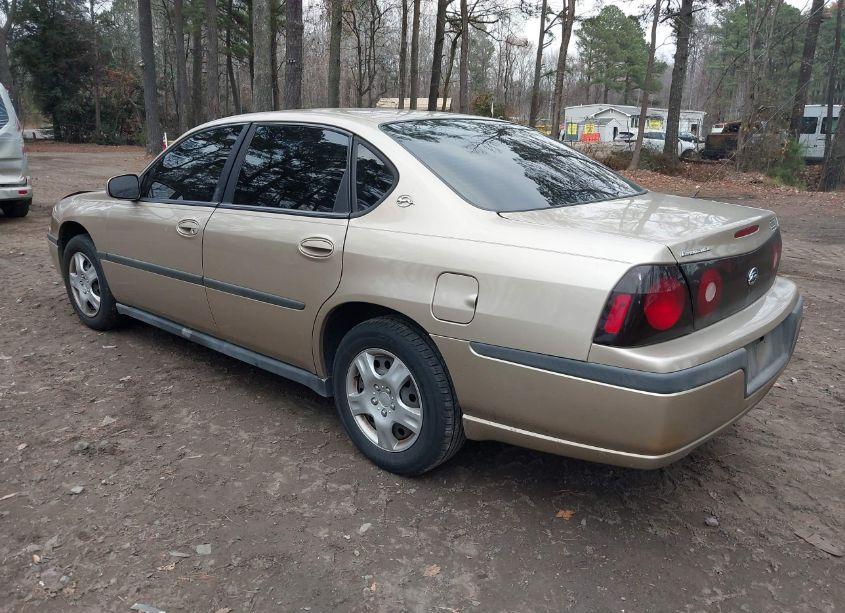Photo 3 of 2005 Chevrolet Impala (VIN 2G1WF52E059233980)