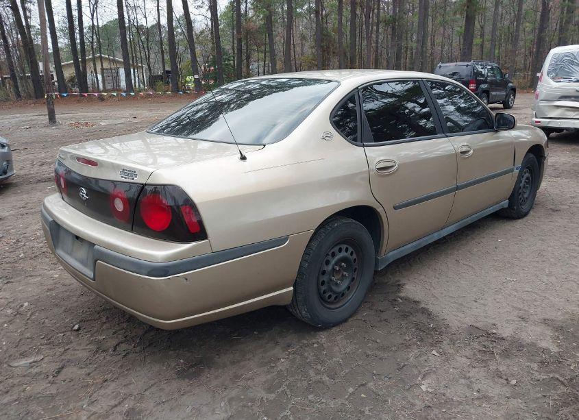 Photo 4 of 2005 Chevrolet Impala (VIN 2G1WF52E059233980)