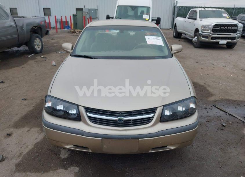 Photo 12 of 2005 Chevrolet Impala (VIN 2G1WF52E059289286)