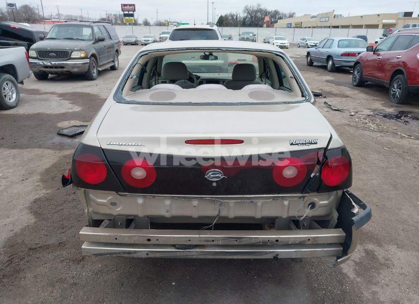 Photo 16 of 2005 Chevrolet Impala (VIN 2G1WF52E059289286)