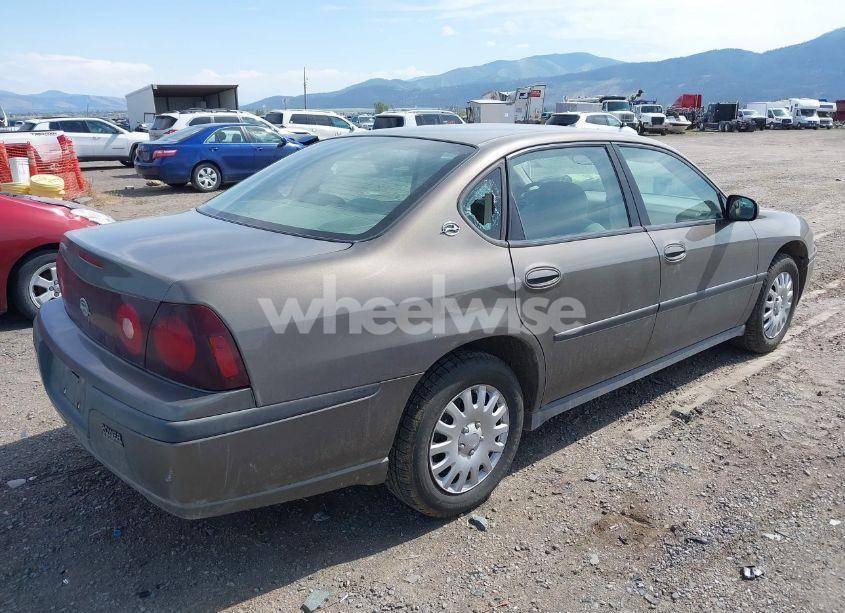 Photo 4 of 2003 Chevrolet Impala (VIN 2G1WF52E139419282)