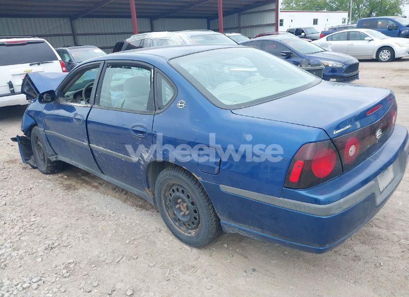 Photo 3 of 2004 Chevrolet Impala (VIN 2G1WF52E149276061)