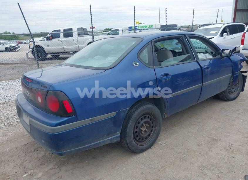 Photo 4 of 2004 Chevrolet Impala (VIN 2G1WF52E149276061)