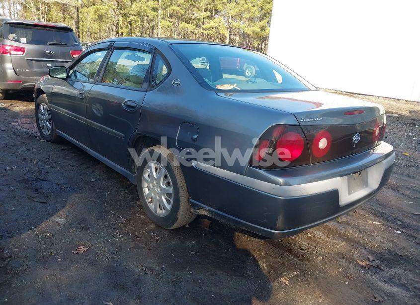 Photo 3 of 2004 Chevrolet Impala (VIN 2G1WF52E149449190)
