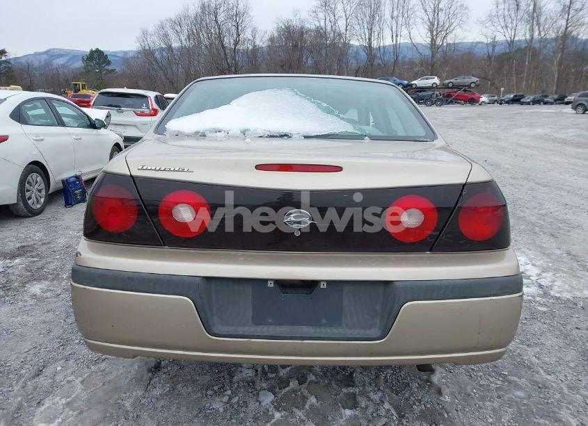 Photo 16 of 2004 Chevrolet Impala (VIN 2G1WF52E149453272)