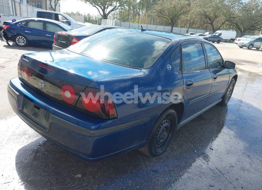 Photo 4 of 2005 Chevrolet Impala (VIN 2G1WF52E159268608)