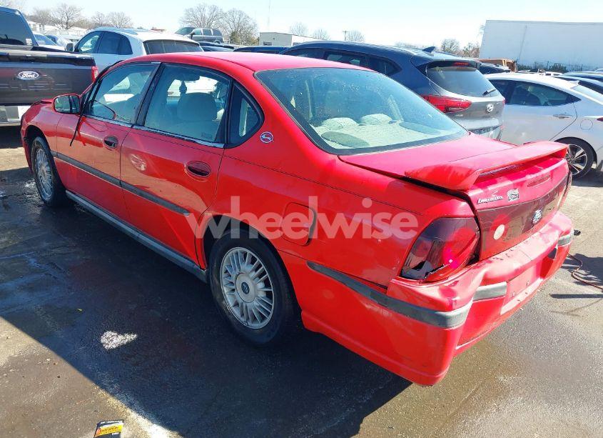 Photo 3 of 2000 Chevrolet Impala (VIN 2G1WF52E1Y9155892)
