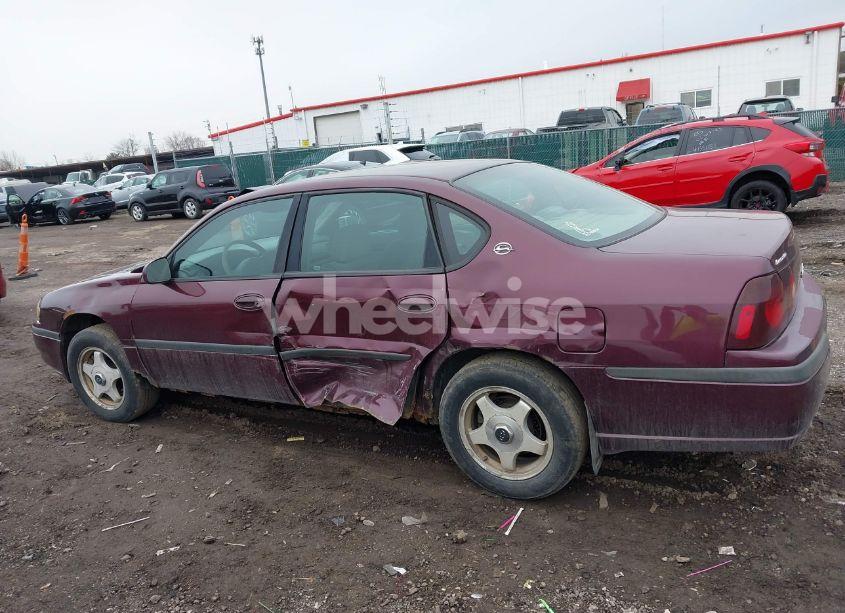 Photo 14 of 2003 Chevrolet Impala (VIN 2G1WF52E239329770)