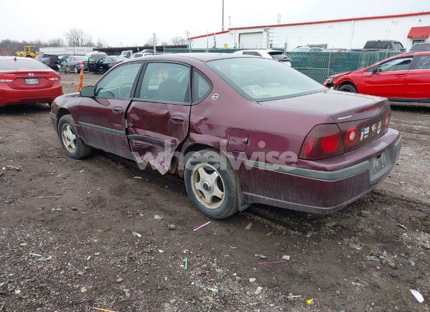 Photo 3 of 2003 Chevrolet Impala (VIN 2G1WF52E239329770)