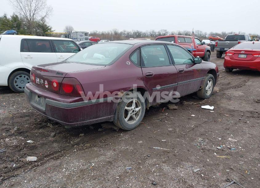 Photo 4 of 2003 Chevrolet Impala (VIN 2G1WF52E239329770)