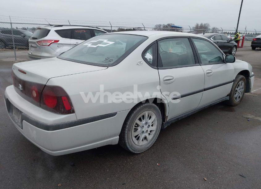 Photo 4 of 2003 Chevrolet Impala (VIN 2G1WF52E239383523)