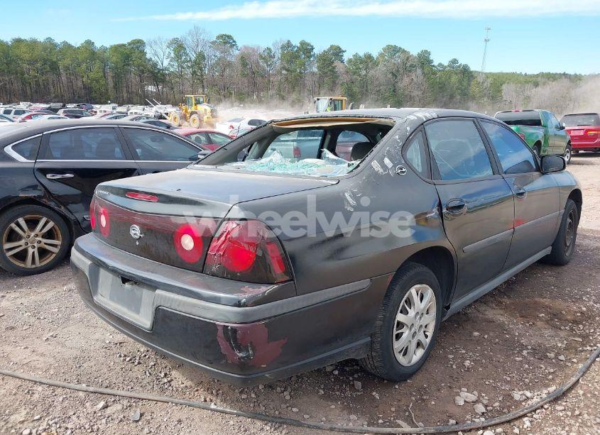 Photo 6 of 2004 Chevrolet Impala (VIN 2G1WF52E249331536)
