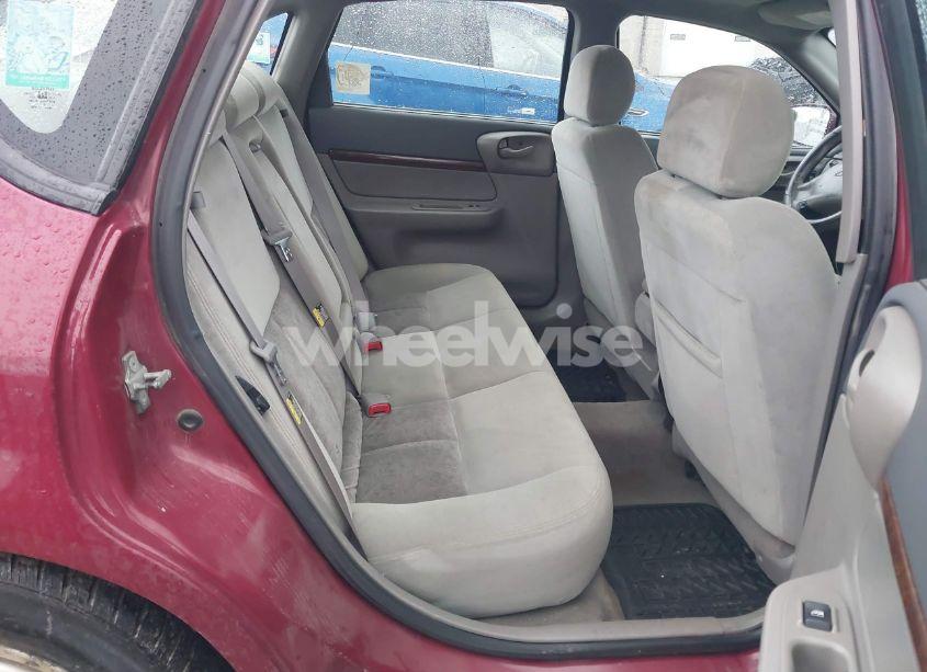 Photo 8 of 2005 Chevrolet Impala (VIN 2G1WF52E259385808)