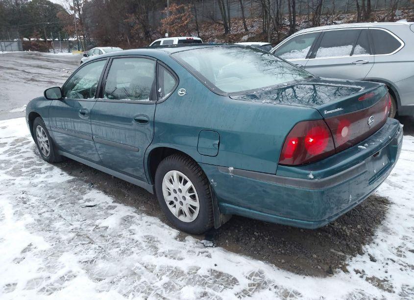 Photo 3 of 2000 Chevrolet Impala (VIN 2G1WF52E2Y9186648)