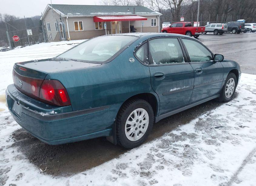 Photo 4 of 2000 Chevrolet Impala (VIN 2G1WF52E2Y9186648)