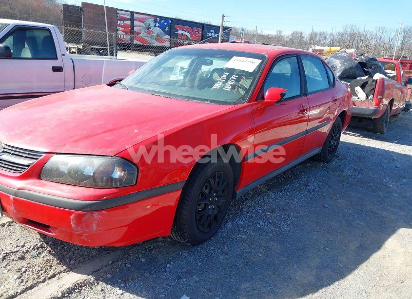 Photo 2 of 2001 Chevrolet Impala (VIN 2G1WF52E419169579)