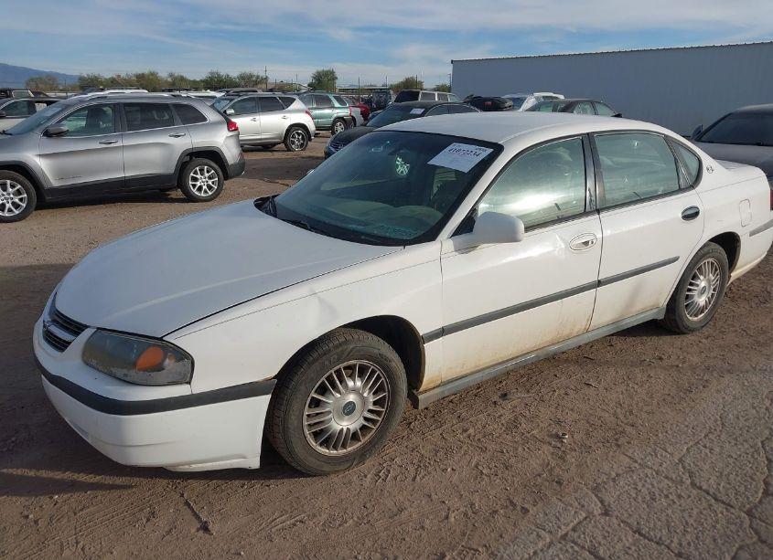 Photo 2 of 2001 Chevrolet Impala (VIN 2G1WF52E419262165)