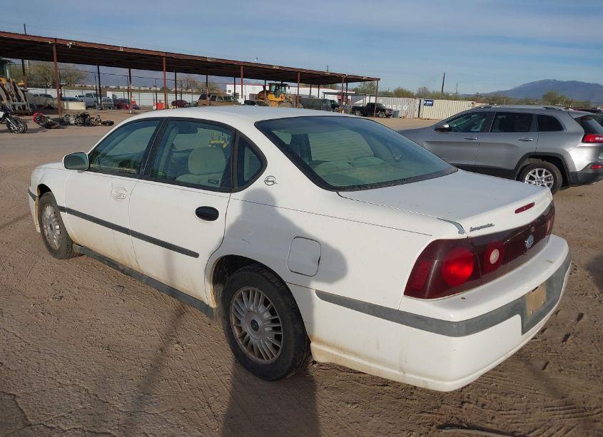 Photo 3 of 2001 Chevrolet Impala (VIN 2G1WF52E419262165)