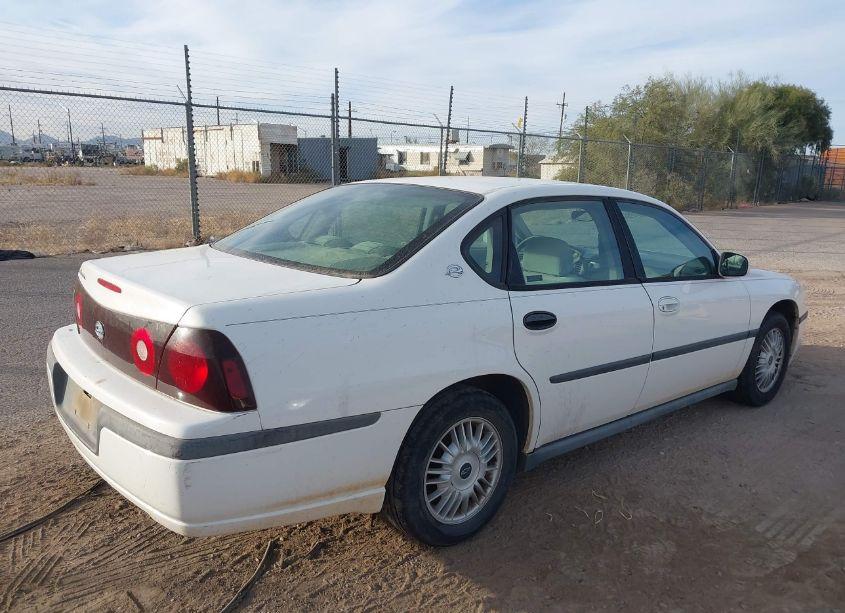 Photo 4 of 2001 Chevrolet Impala (VIN 2G1WF52E419262165)