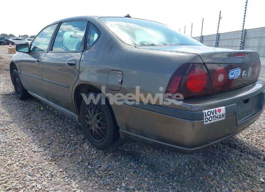 Photo 3 of 2003 Chevrolet Impala (VIN 2G1WF52E439369395)