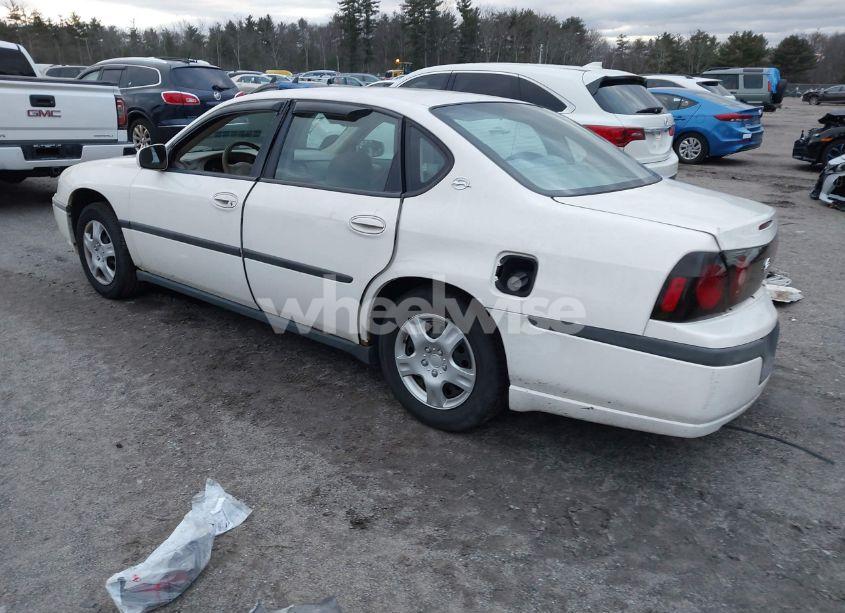 Photo 3 of 2004 Chevrolet Impala (VIN 2G1WF52E449443545)