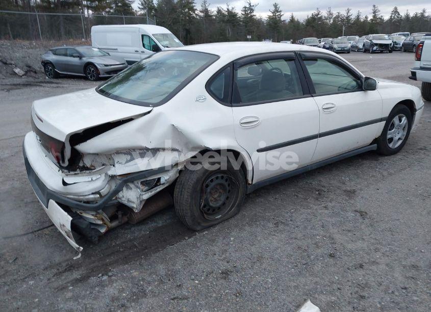Photo 4 of 2004 Chevrolet Impala (VIN 2G1WF52E449443545)