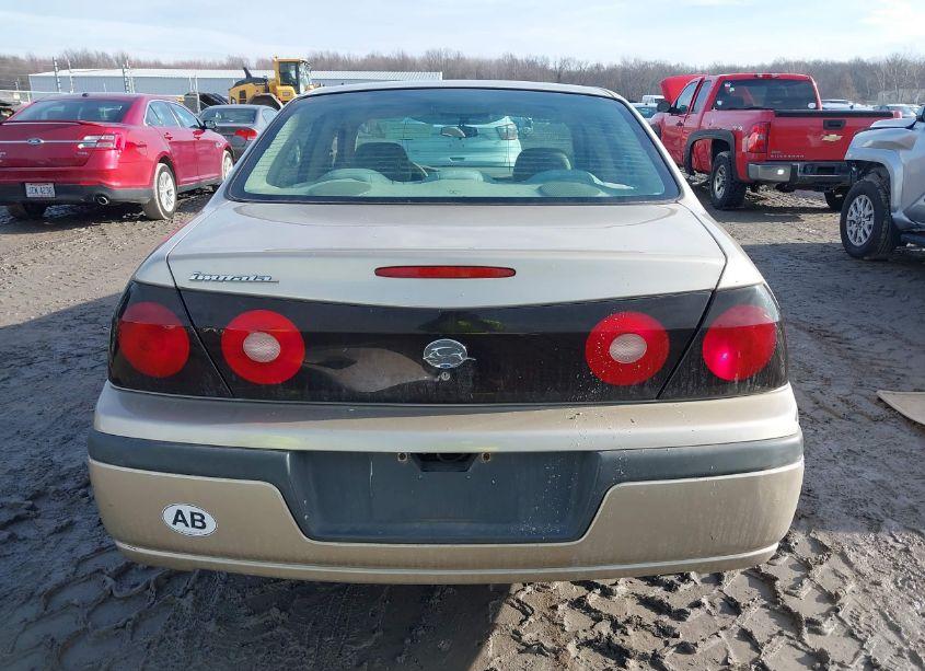 Photo 16 of 2004 Chevrolet Impala (VIN 2G1WF52E449455887)