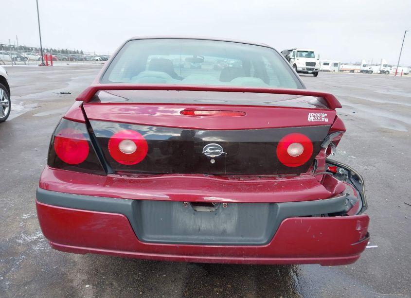 Photo 16 of 2005 Chevrolet Impala (VIN 2G1WF52E459230483)